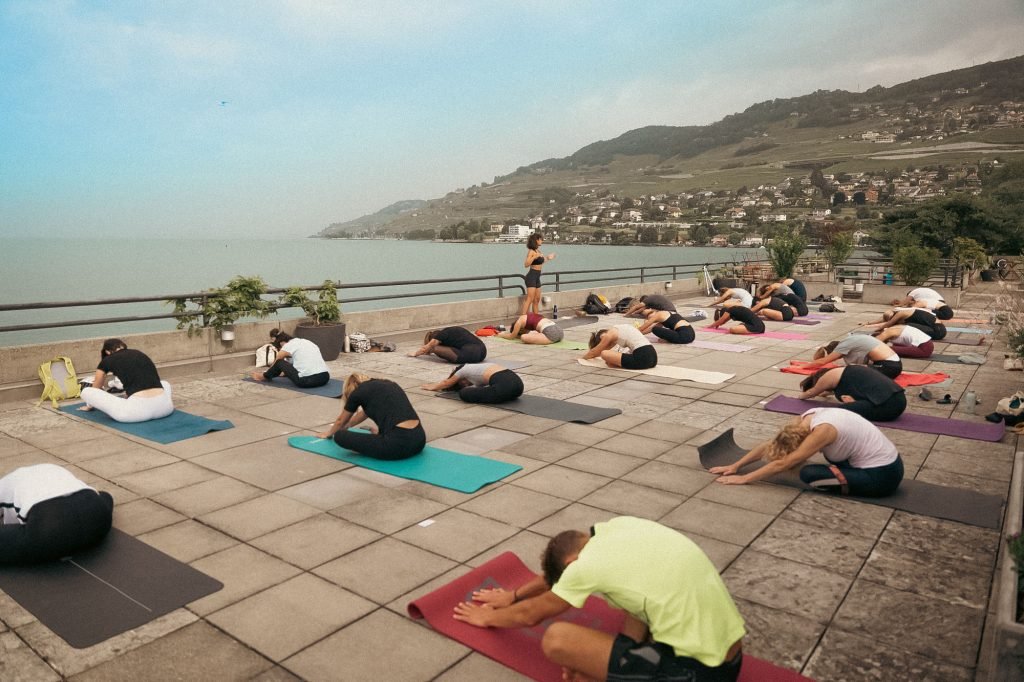 Yoga at Les Bains Payes